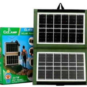 Panel Solar Recargable Cl670 Mundo