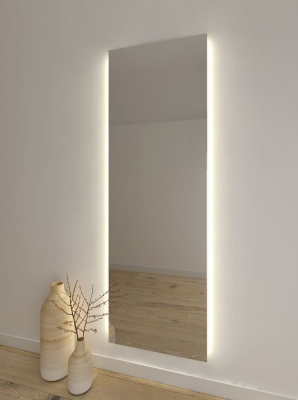 Espejo con luz LED