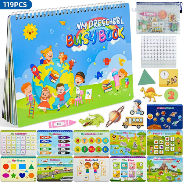 Montessori Preescolar Libros De Actividad